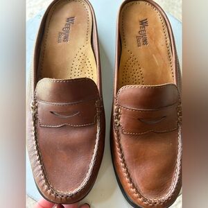 G.H. Bass Weejuns Leather Mules Peggy  Size 7.5 | Classic Bass